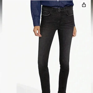 Current/Elliott Black Skinny Jeans EUC Size 28​